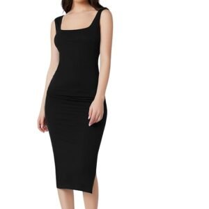 Square Neck Midi